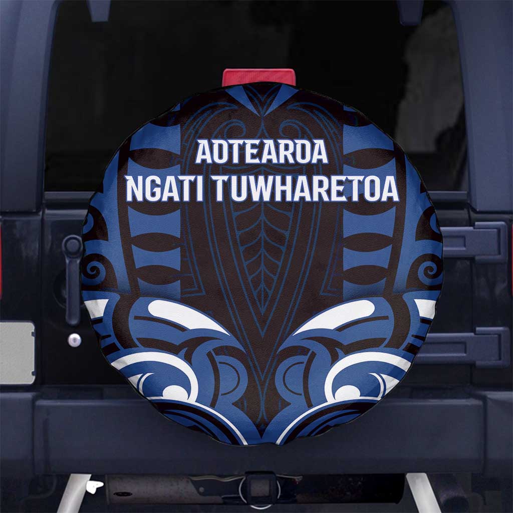 Aotearoa Ngati Tuwharetoa Spare Tire Cover Maori Pattern New Zealand - Polynesian Pride