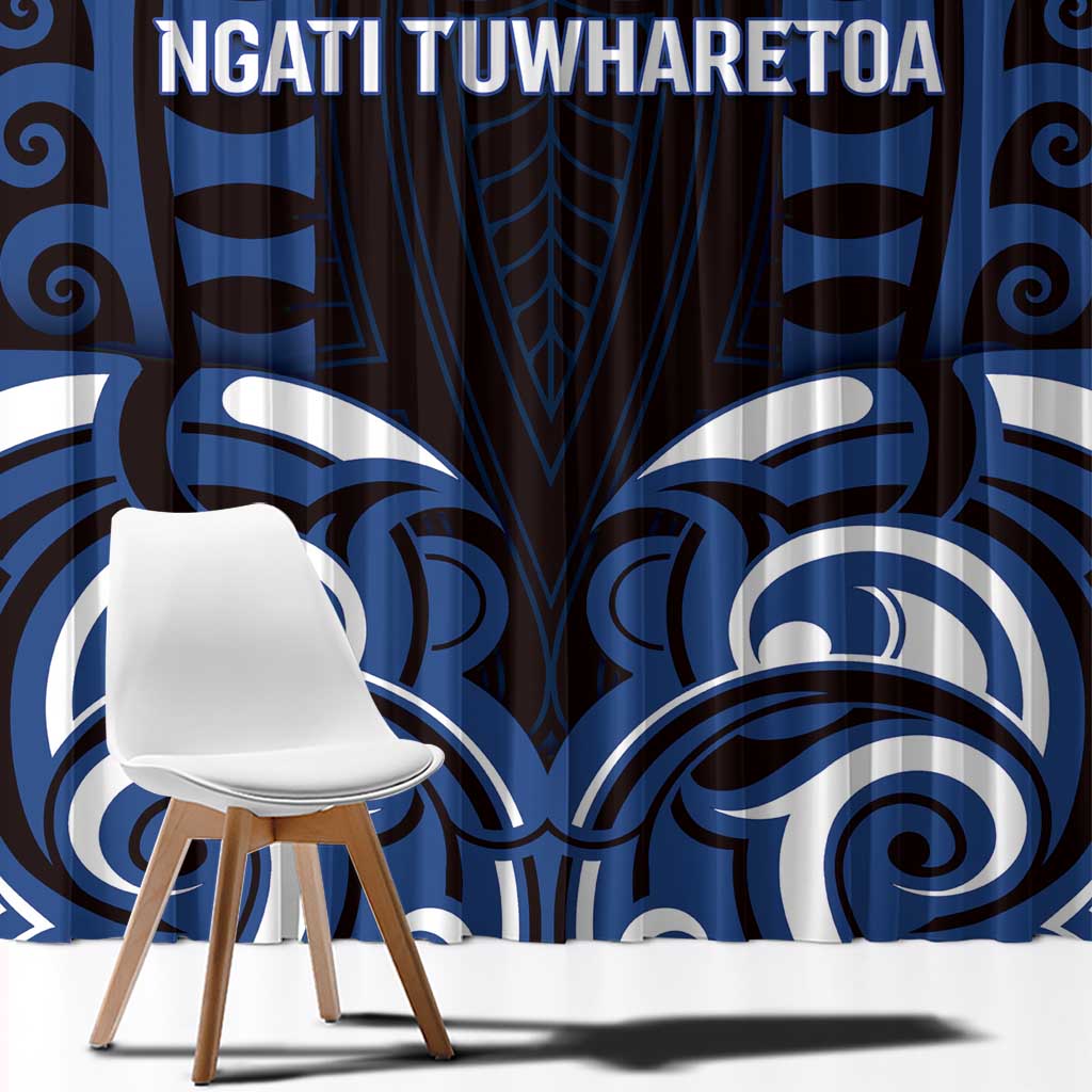 Aotearoa Ngati Tuwharetoa Window Curtain Maori Pattern New Zealand - Polynesian Pride