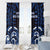 Aotearoa Ngati Tuwharetoa Window Curtain Maori Pattern New Zealand - Polynesian Pride