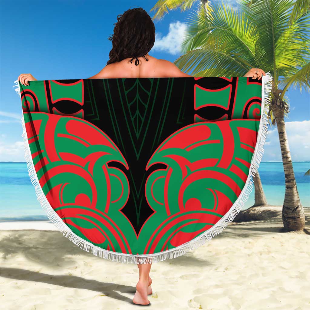 Aotearoa Ngati Hine Beach Blanket Maori Pattern New Zealand - Polynesian Pride