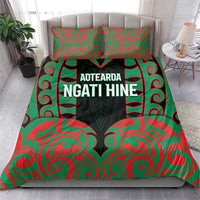 Aotearoa Ngati Hine Bedding Set Maori Pattern New Zealand - Polynesian Pride