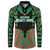 Custom Aotearoa Ngati Hine Button Sweatshirt Maori Pattern New Zealand - Polynesian Pride