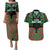 Custom Aotearoa Ngati Hine Couples Matching Puletasi and Hawaiian Shirt Maori Pattern New Zealand - Polynesian Pride