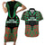 Custom Aotearoa Ngati Hine Couples Matching Short Sleeve Bodycon Dress and Hawaiian Shirt Maori Pattern New Zealand - Polynesian Pride