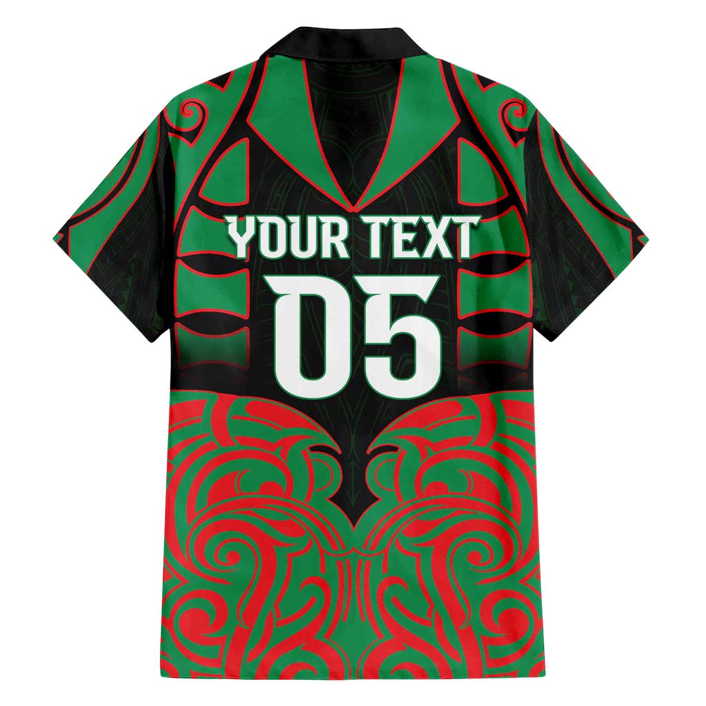 Custom Aotearoa Ngati Hine Family Matching Off Shoulder Maxi Dress and Hawaiian Shirt Maori Pattern New Zealand DT05 - Polynesian Pride