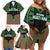 Custom Aotearoa Ngati Hine Family Matching Off Shoulder Short Dress and Hawaiian Shirt Maori Pattern New Zealand - Polynesian Pride