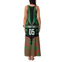 Custom Aotearoa Ngati Hine Family Matching Tank Maxi Dress and Hawaiian Shirt Maori Pattern New Zealand - Polynesian Pride