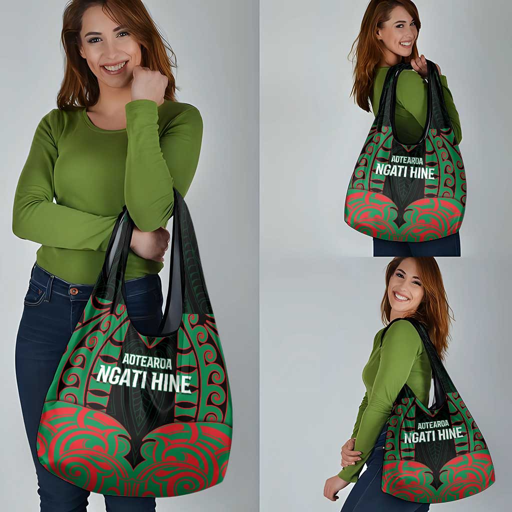 Aotearoa Ngati Hine Grocery Bag Maori Pattern New Zealand - Polynesian Pride