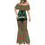 Custom Aotearoa Ngati Hine Mermaid Dress Maori Pattern New Zealand - Polynesian Pride