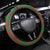 Aotearoa Ngati Hine Steering Wheel Cover Maori Pattern New Zealand - Polynesian Pride