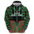 Custom Aotearoa Ngati Hine Zip Hoodie Maori Pattern New Zealand - Polynesian Pride