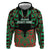 Custom Aotearoa Ngati Hine Zip Hoodie Maori Pattern New Zealand - Polynesian Pride