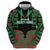 Custom Aotearoa Ngati Hine Zip Hoodie Maori Pattern New Zealand - Polynesian Pride