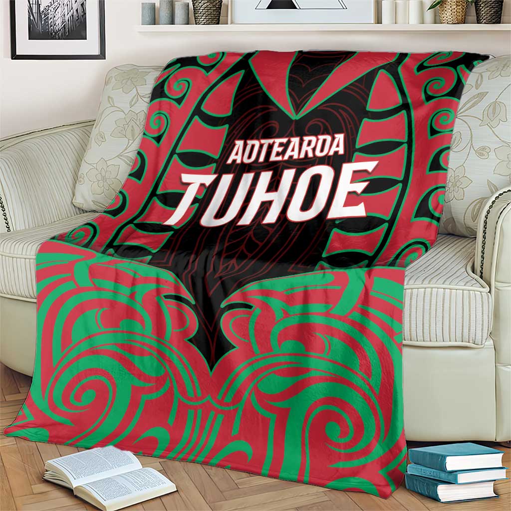 Aotearoa Tuhoe Blanket Maori Pattern New Zealand - Polynesian Pride