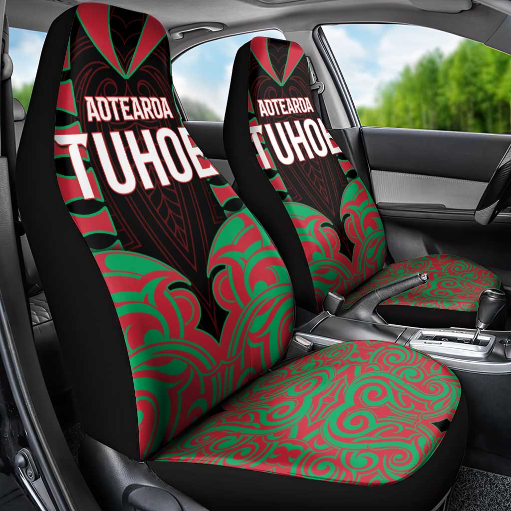 Aotearoa Tuhoe Car Seat Cover Maori Pattern New Zealand - Polynesian Pride