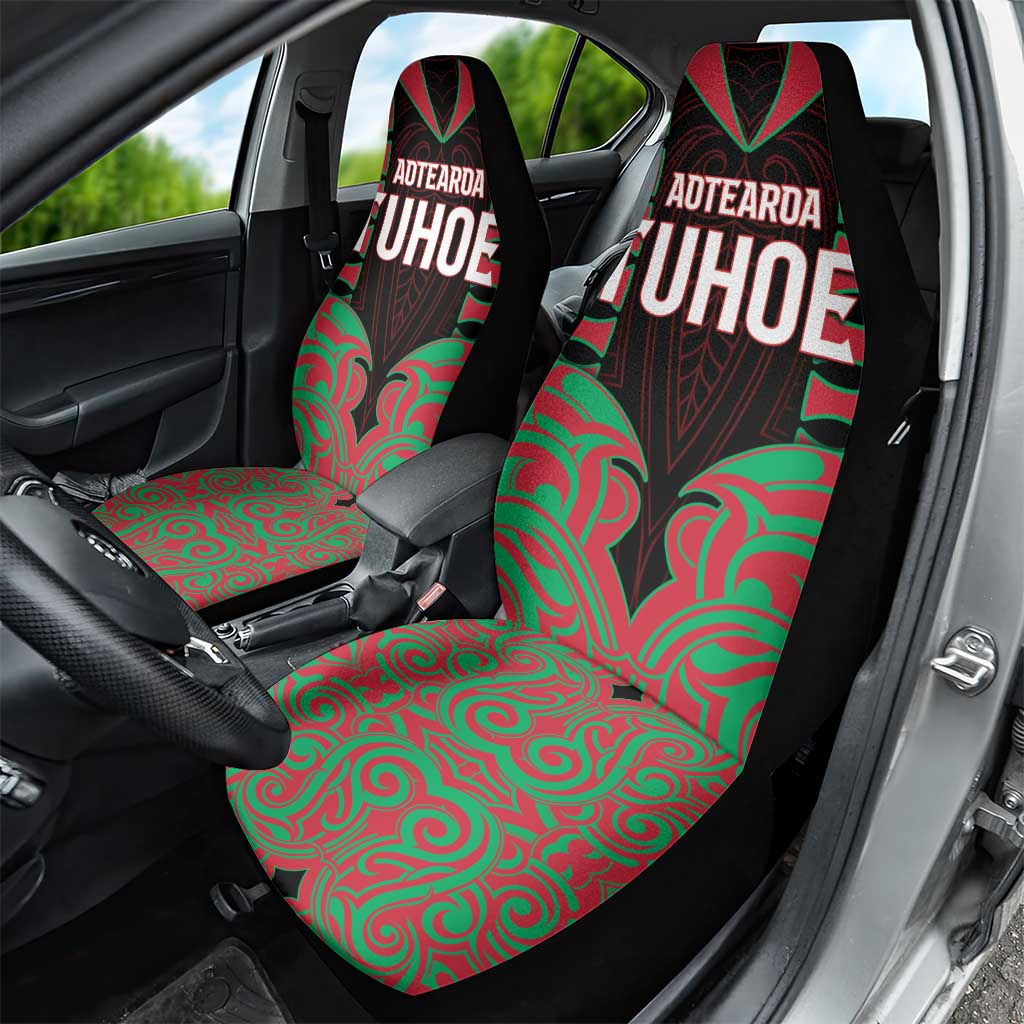 Aotearoa Tuhoe Car Seat Cover Maori Pattern New Zealand - Polynesian Pride