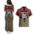 Custom Aotearoa Tuhoe Couples Matching Puletasi and Hawaiian Shirt Maori Pattern New Zealand - Polynesian Pride