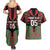 Custom Aotearoa Tuhoe Couples Matching Summer Maxi Dress and Hawaiian Shirt Maori Pattern New Zealand - Polynesian Pride