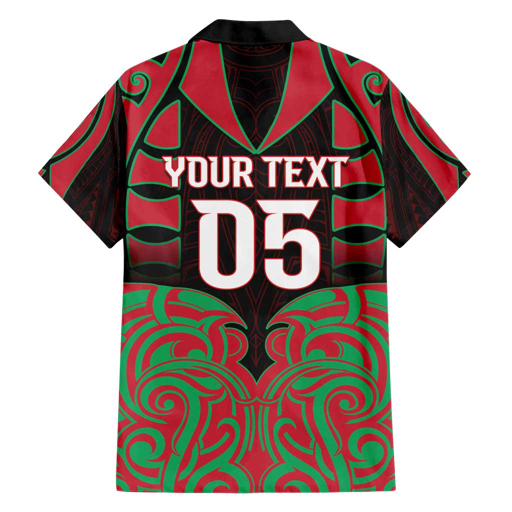 Custom Aotearoa Tuhoe Family Matching Short Sleeve Bodycon Dress and Hawaiian Shirt Maori Pattern New Zealand DT05 - Polynesian Pride