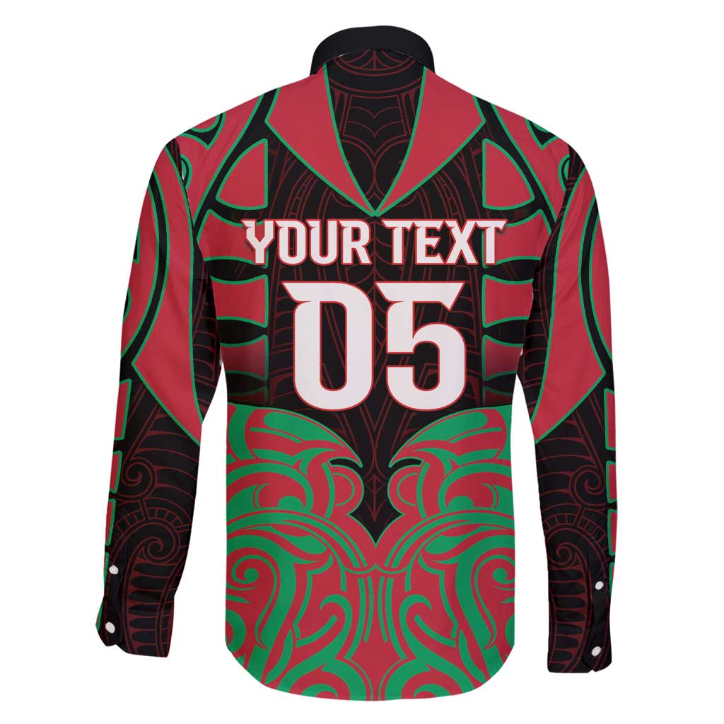 Custom Aotearoa Tuhoe Family Matching Tank Maxi Dress and Hawaiian Shirt Maori Pattern New Zealand - Polynesian Pride