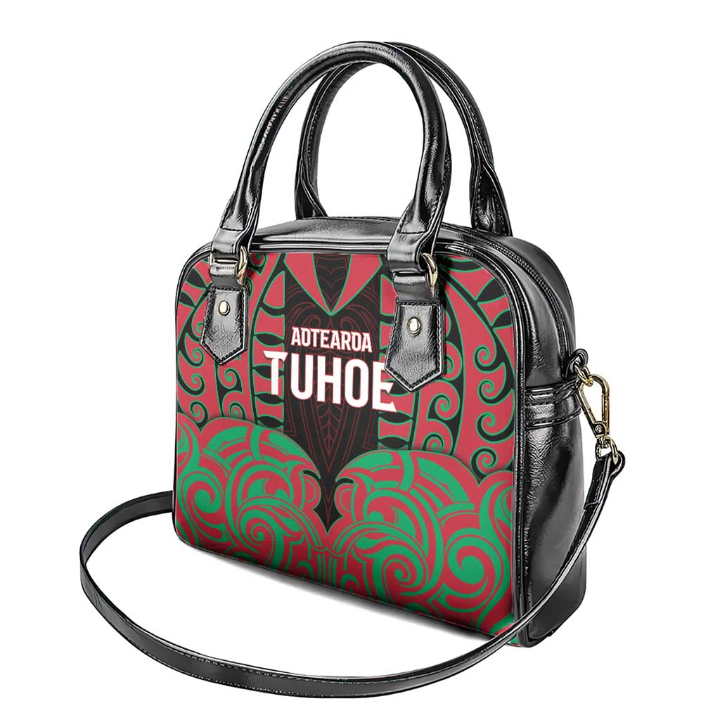 Aotearoa Tuhoe Shoulder Handbag Maori Pattern New Zealand - Polynesian Pride
