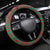 Aotearoa Tuhoe Steering Wheel Cover Maori Pattern New Zealand - Polynesian Pride