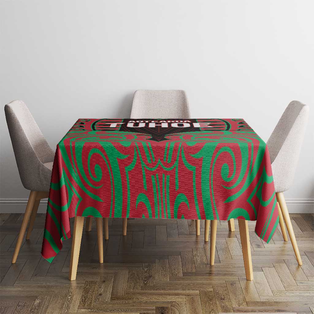 Aotearoa Tuhoe Tablecloth Maori Pattern New Zealand - Polynesian Pride