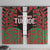 Aotearoa Tuhoe Window Curtain Maori Pattern New Zealand - Polynesian Pride