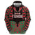 Custom Aotearoa Tuhoe Zip Hoodie Maori Pattern New Zealand - Polynesian Pride