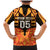 Custom Aotearoa Waikato Family Matching Mermaid Dress and Hawaiian Shirt Maori Pattern New Zealand - Polynesian Pride
