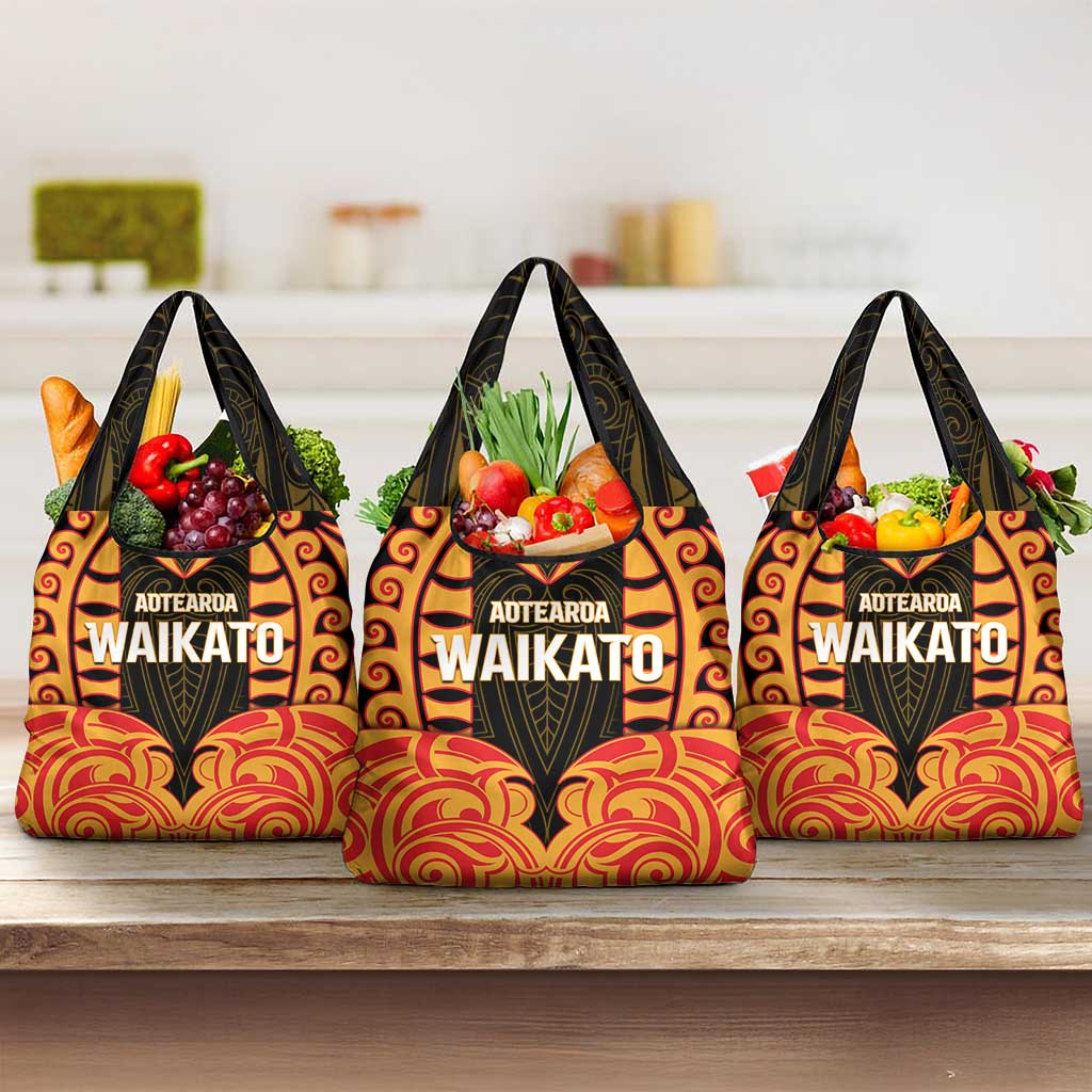 Aotearoa Waikato Grocery Bag Maori Pattern New Zealand - Polynesian Pride