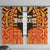 Aotearoa Waikato Window Curtain Maori Pattern New Zealand - Polynesian Pride