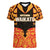 Custom Aotearoa Waikato Women V-Neck T-Shirt Maori Pattern New Zealand - Polynesian Pride