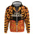 Custom Aotearoa Waikato Zip Hoodie Maori Pattern New Zealand - Polynesian Pride