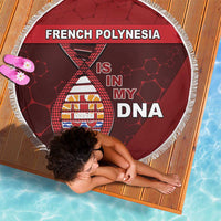 French Polynesia Is In My DNA Beach Blanket - Polynesian Pride
