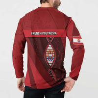 French Polynesia Is In My DNA Button Sweatshirt - Polynesian Pride