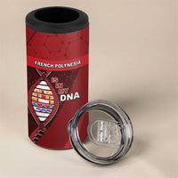 French Polynesia Is In My DNA 4 in 1 Can Cooler Tumbler - Polynesian Pride