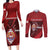 French Polynesia Is In My DNA Couples Matching Long Sleeve Bodycon Dress and Long Sleeve Button Shirt - Polynesian Pride