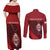 French Polynesia Is In My DNA Couples Matching Off Shoulder Maxi Dress and Long Sleeve Button Shirt - Polynesian Pride