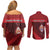 French Polynesia Is In My DNA Couples Matching Off Shoulder Short Dress and Long Sleeve Button Shirt - Polynesian Pride
