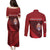 French Polynesia Is In My DNA Couples Matching Puletasi and Long Sleeve Button Shirt - Polynesian Pride