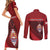 French Polynesia Is In My DNA Couples Matching Short Sleeve Bodycon Dress and Long Sleeve Button Shirt - Polynesian Pride
