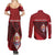 French Polynesia Is In My DNA Couples Matching Summer Maxi Dress and Long Sleeve Button Shirt - Polynesian Pride