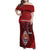 French Polynesia Is In My DNA Family Matching Off Shoulder Maxi Dress and Hawaiian Shirt - Polynesian Pride