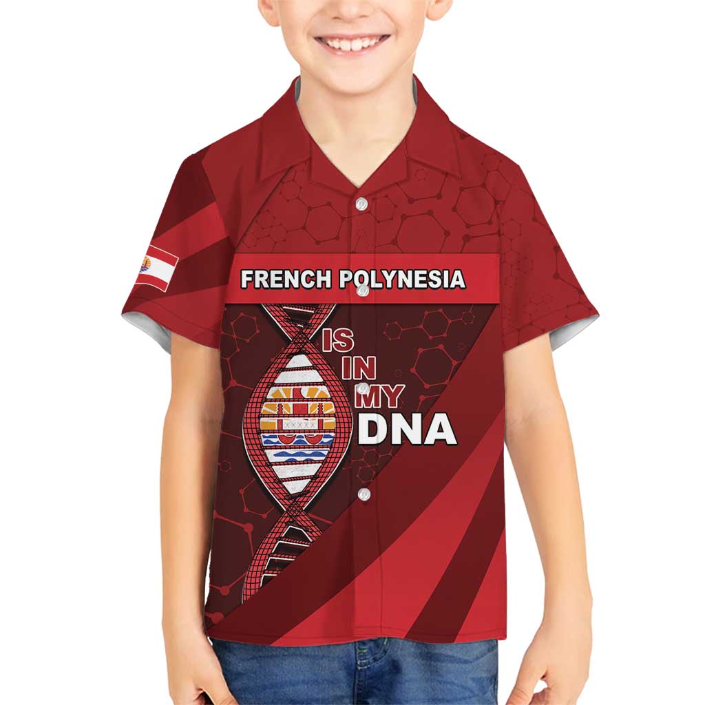 French Polynesia Is In My DNA Family Matching Puletasi and Hawaiian Shirt - Polynesian Pride