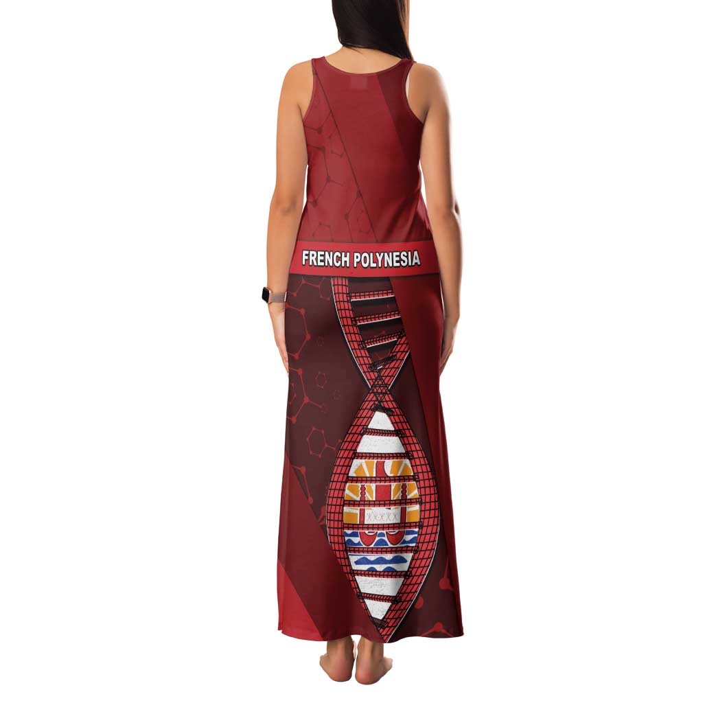 French Polynesia Is In My DNA Family Matching Tank Maxi Dress and Hawaiian Shirt - Polynesian Pride