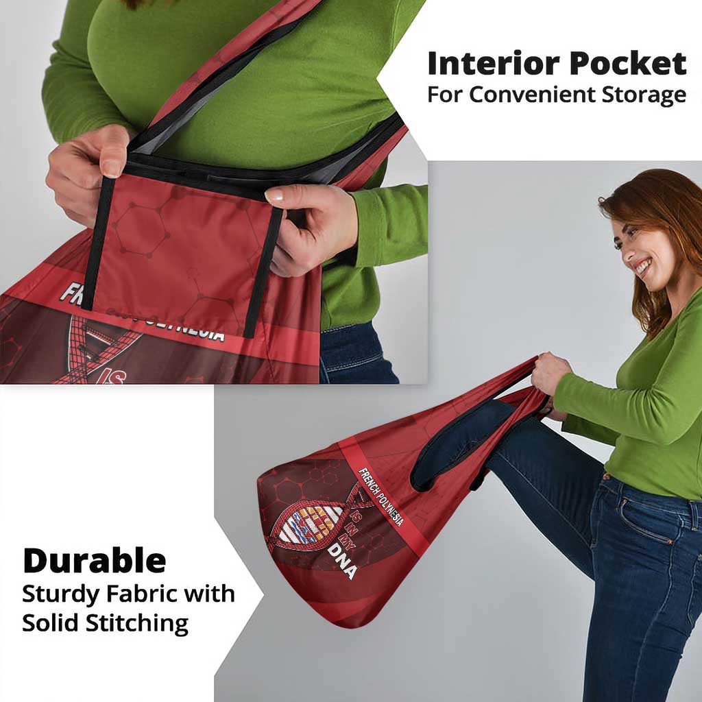 French Polynesia Is In My DNA Grocery Bag - Polynesian Pride