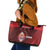 French Polynesia Is In My DNA Leather Tote Bag - Polynesian Pride