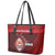 French Polynesia Is In My DNA Leather Tote Bag - Polynesian Pride