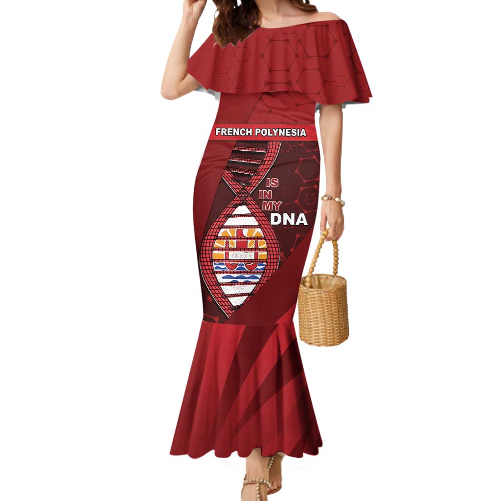 French Polynesia Is In My DNA Mermaid Dress - Polynesian Pride